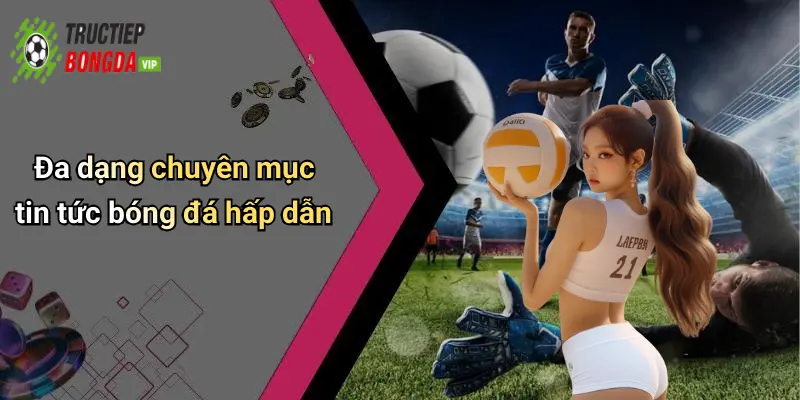 Đa dạng chuyên mục tin tức bóng đá hấp dẫn