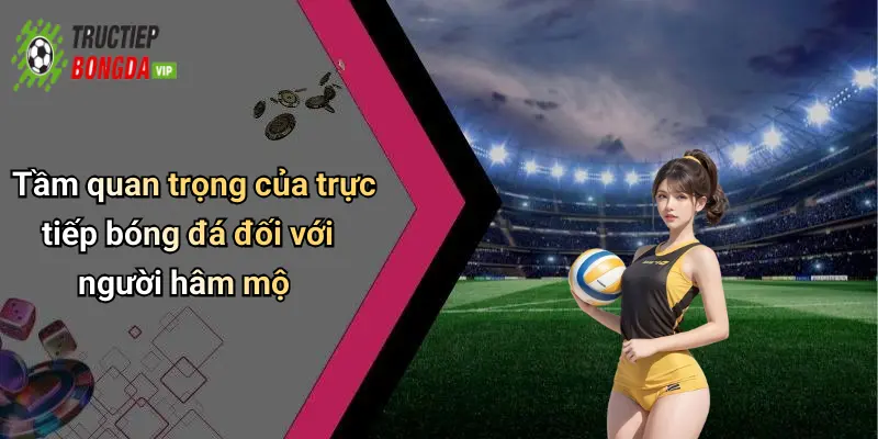 Tầm quan trọng của trực tiếp bóng đá đối với người hâm mộ