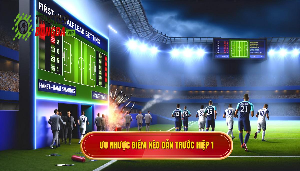 Ưu và nhược điểm của kèo cược đội dẫn trước hiệp 1