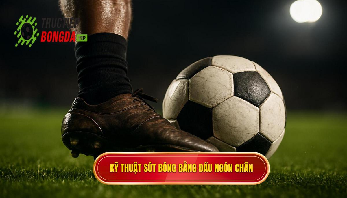 Kỹ thuật Sút Bóng bằng Đầu Ngón Chân Là Gì_