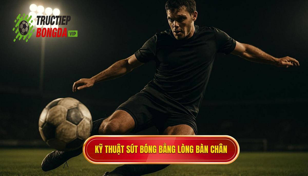 Ứng Dụng Chuyên Sâu Kỹ Thuật Sút Bóng Bằng Lòng Bàn Chân Phải