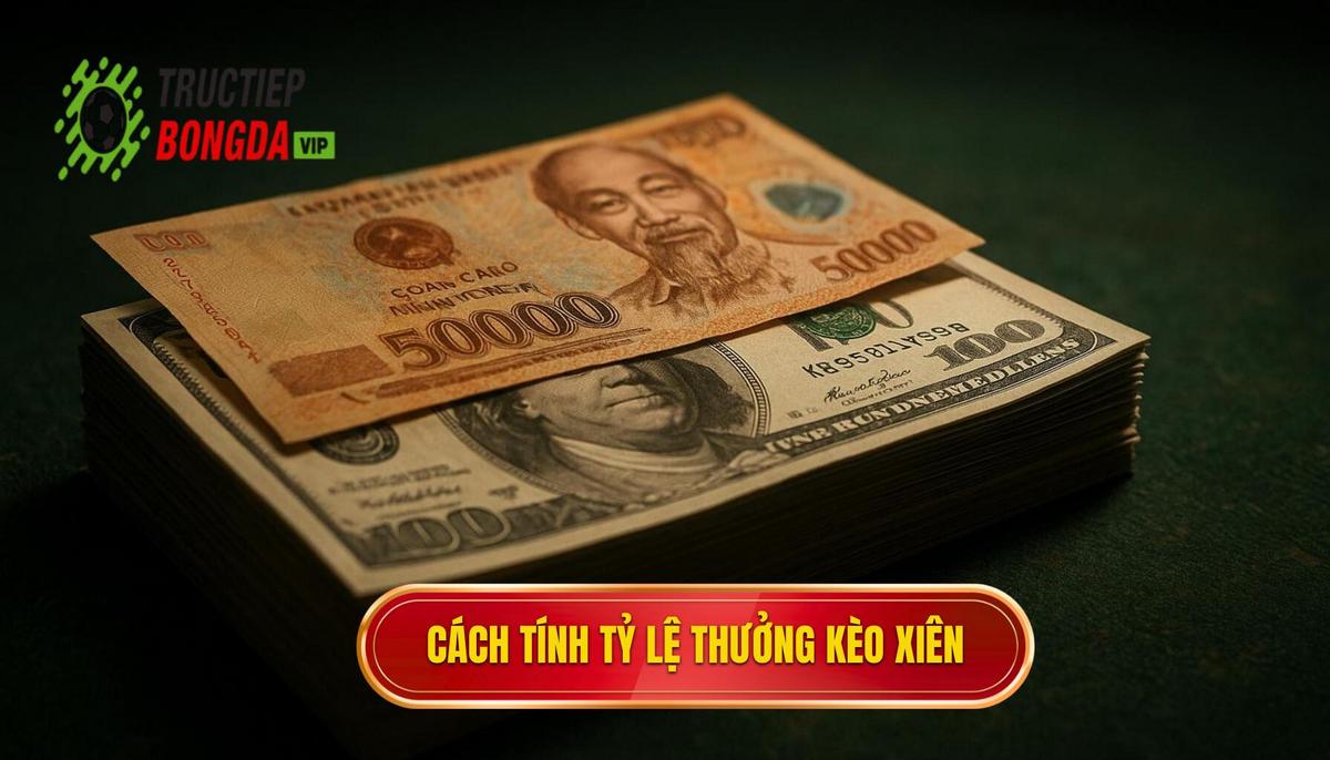 Cơ chế tính toán tỷ lệ thưởng trong kèo xiên nhiều trận