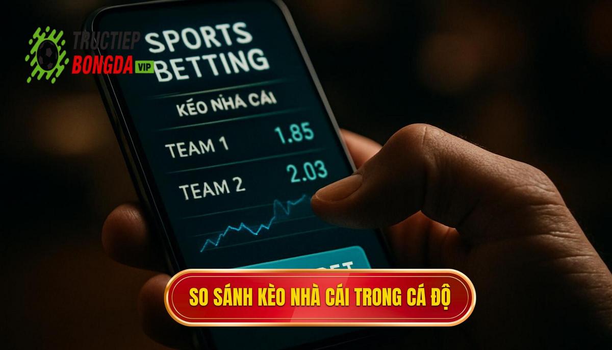 Tầm quan trọng của việc so sánh kèo nhà cái trong cá độ bóng đá