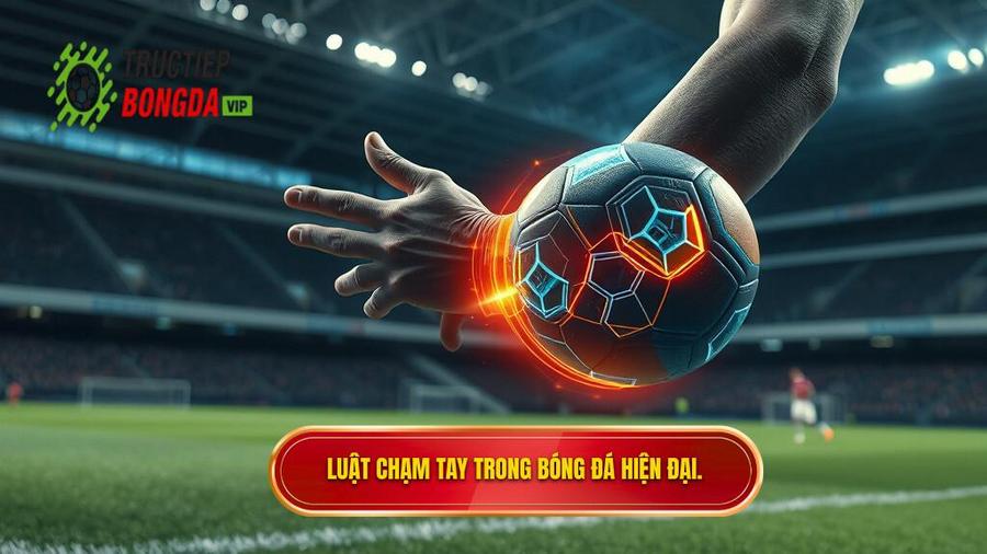 1. Luật chạm tay trong bóng đá hiện đại.