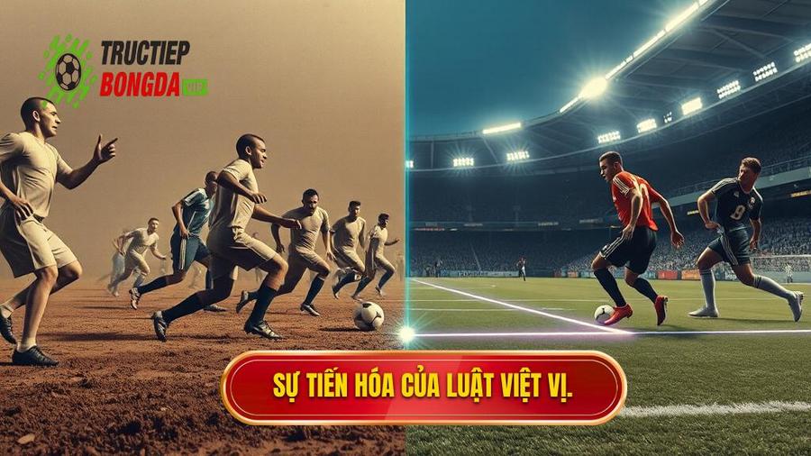 1. Sự tiến hóa của luật việt vị.