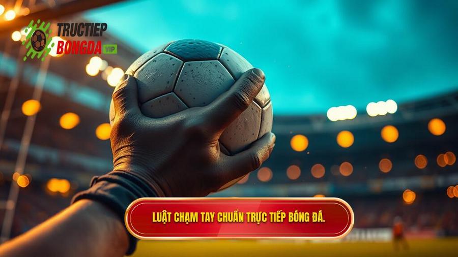 Luật chạm tay chuẩn TRỰC TIẾP BÓNG ĐÁ.