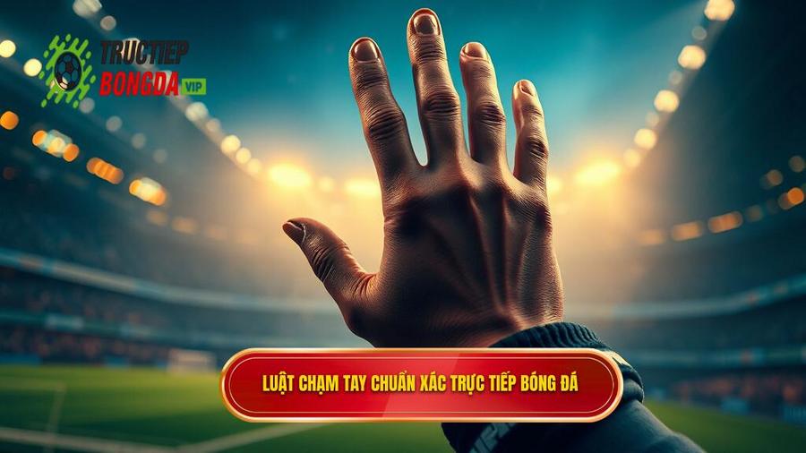 Luật chạm tay chuẩn xác TRỰC TIẾP BÓNG ĐÁ
