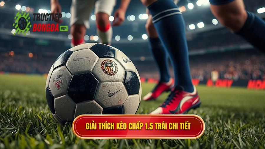 Giải thích kèo chấp 1.5 trái chi tiết