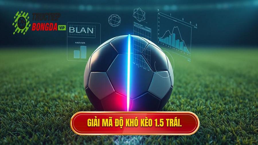 Giải mã độ khó kèo 1.5 trái