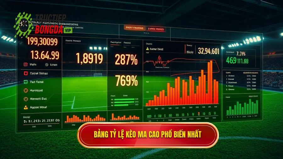 Bảng tỷ lệ kèo Ma Cao phổ biến nhất