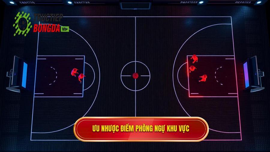 Ưu nhược điểm phòng ngự khu vực