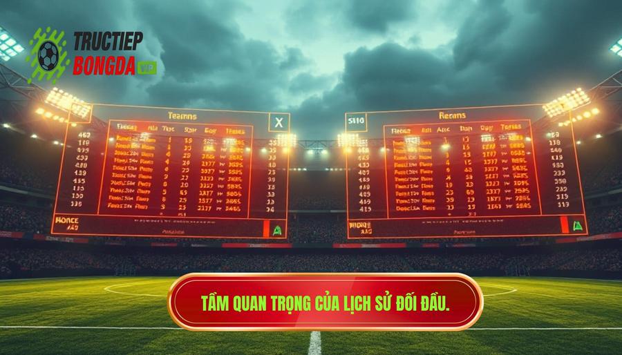 Tầm quan trọng của lịch sử đối đầu