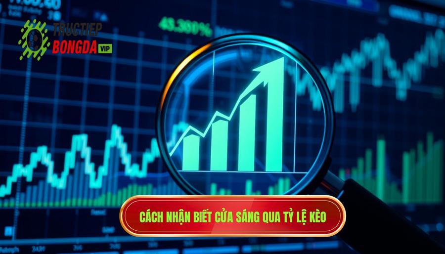 Cách nhận biết cửa sáng qua biến động tỷ lệ kèo