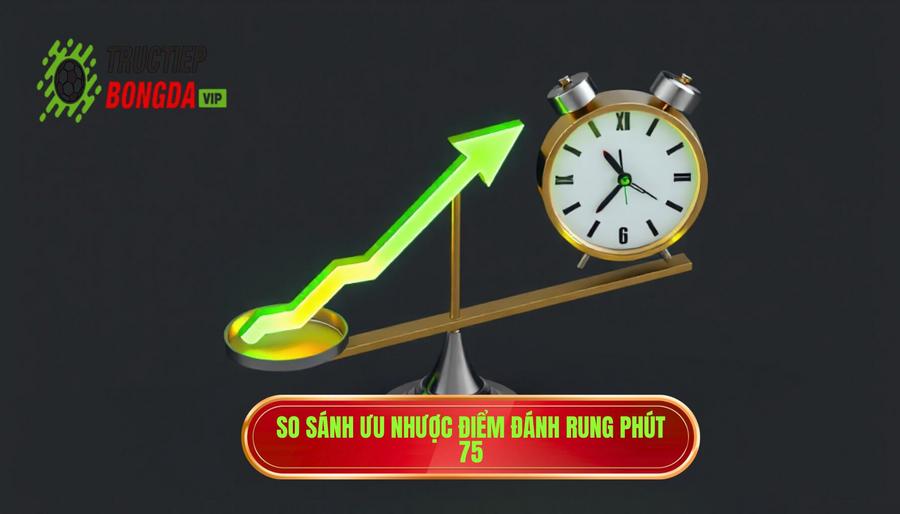Bảng so sánh ưu và nhược điểm khi đánh rung phút 75